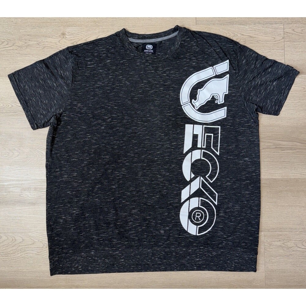 Ecko Unltd T Shirt Men’s Size 4XL Black Graphic Print Oversized Shirt Plus Size